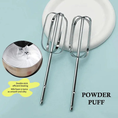 1/2Pcs Hand Mixer Beaters Attachments For Universal Stainless Steel Electric Hand Mixer Whisk Replacement. Qme