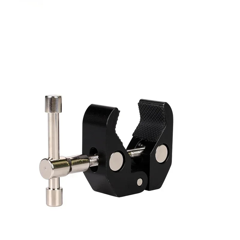 Super Clamp Crab Claw Clamp Tongs Pliers Clip Bracket for Camera Tripod Monopod Studio Flash Bracket Tripod Arm Camera Qme