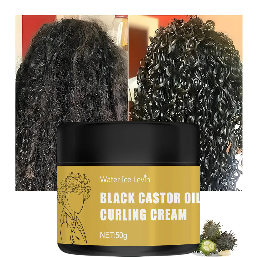 Black Castor Oil Healthy Moisturizes And Defines Curls Suitable For Dry Curly Hair For Both Men And Women,Repair Hair Tangles Qme