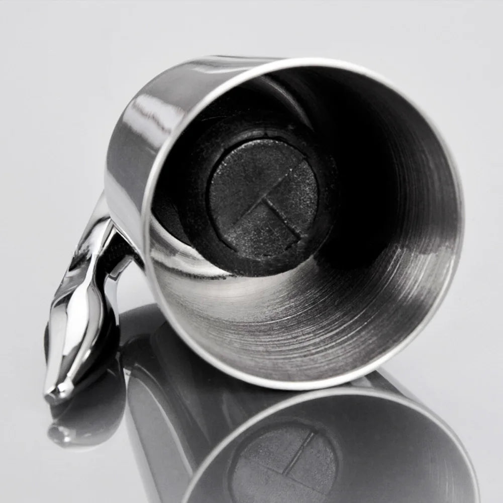 Stainless Steel Wine Stoppers Leak-proof Beverage Preserver Fashion Design Easy To Use As Bar Tools Kitchen Accessories Qme