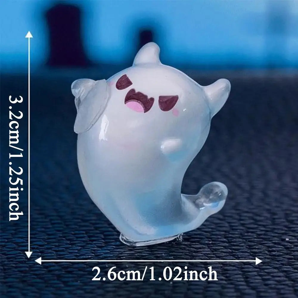 Miniature Ghost Figurines Luminous Resin Figures Small Garden Decor Qme A China Mainland