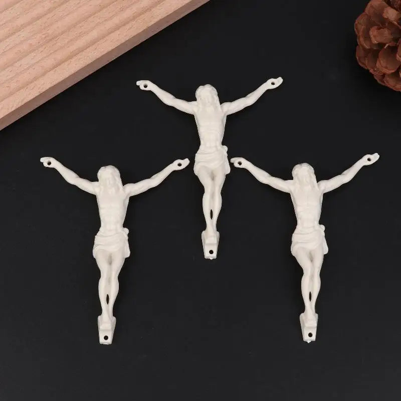 1/3Pcs Jesus Figurine Pendant For DIY Jewelry Craft Accessories Housewarmings Gift Present Decoration Qme 3pcs