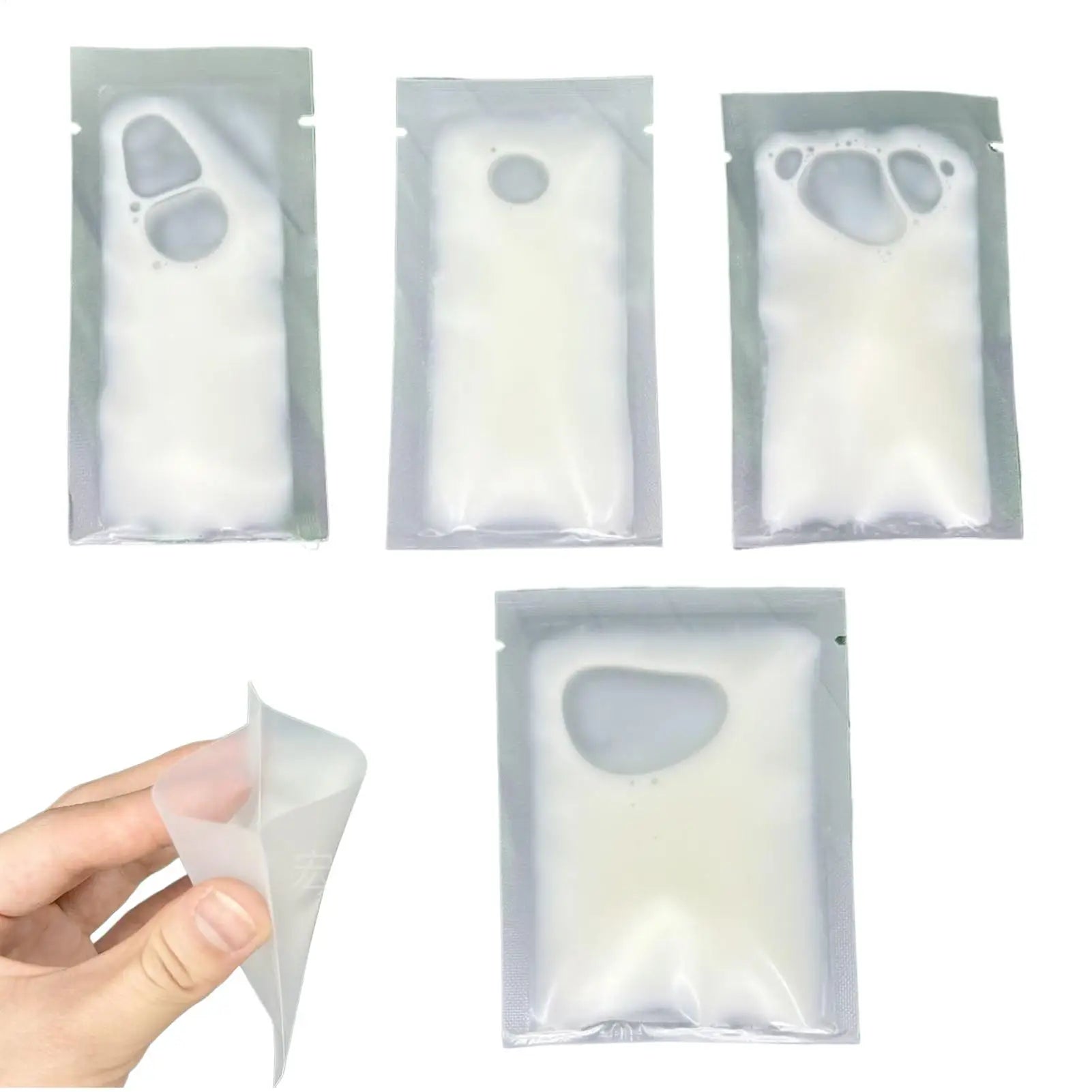Mini Clear Pouch Liquid Bags 100 Piece Small Transparent Baggies Accessories Packaging Supplies For Jewelry Snacks Cream Pills Qme China Mainland