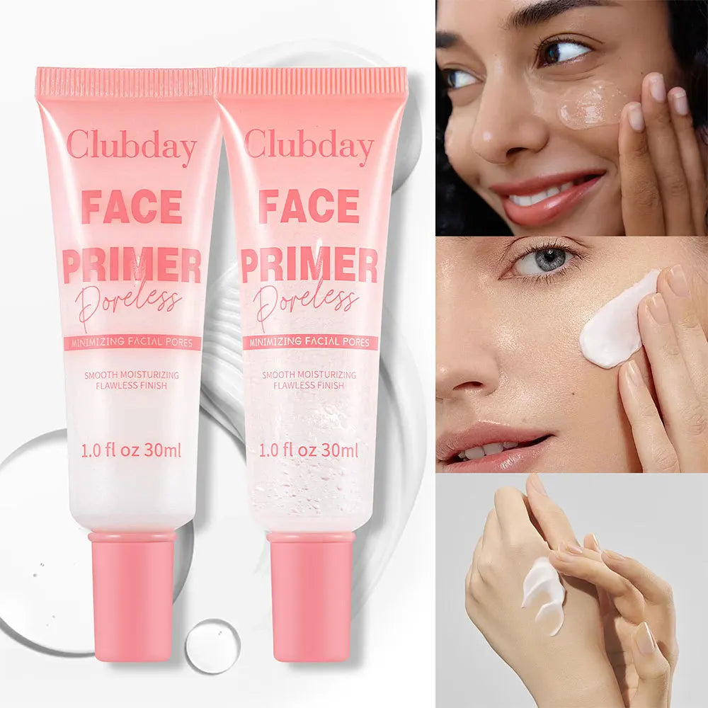 Makeup Primer Moisturizing Nourishing Face Invisible Pores Soft Tube Qme