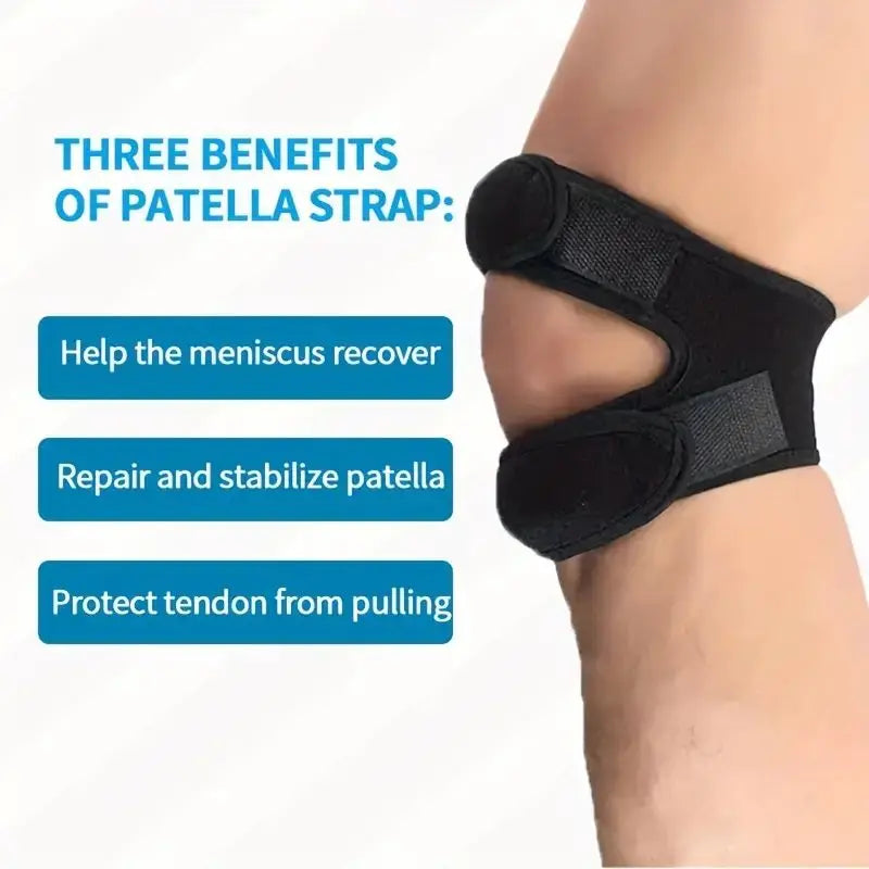 Tcare Sports Kneepad Double Patellar Knee Patella Tendon Support Qme