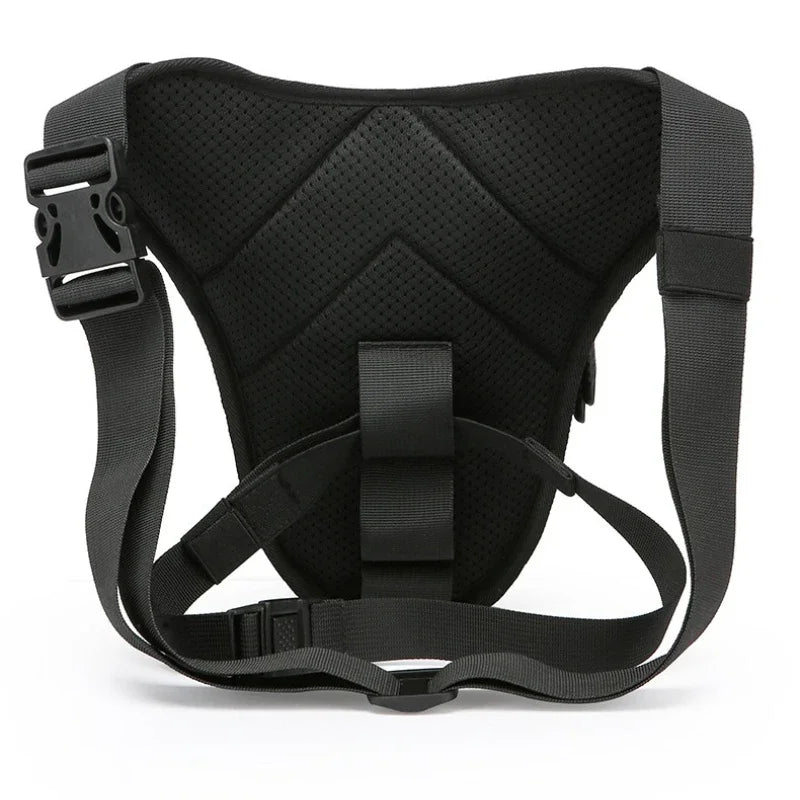 Motorcycle Men's Backpack Waterproof Motorcycle Riding Bag - Chest Waist Drop Leg Pack for Outdoor Sports Travel Accessories Qme