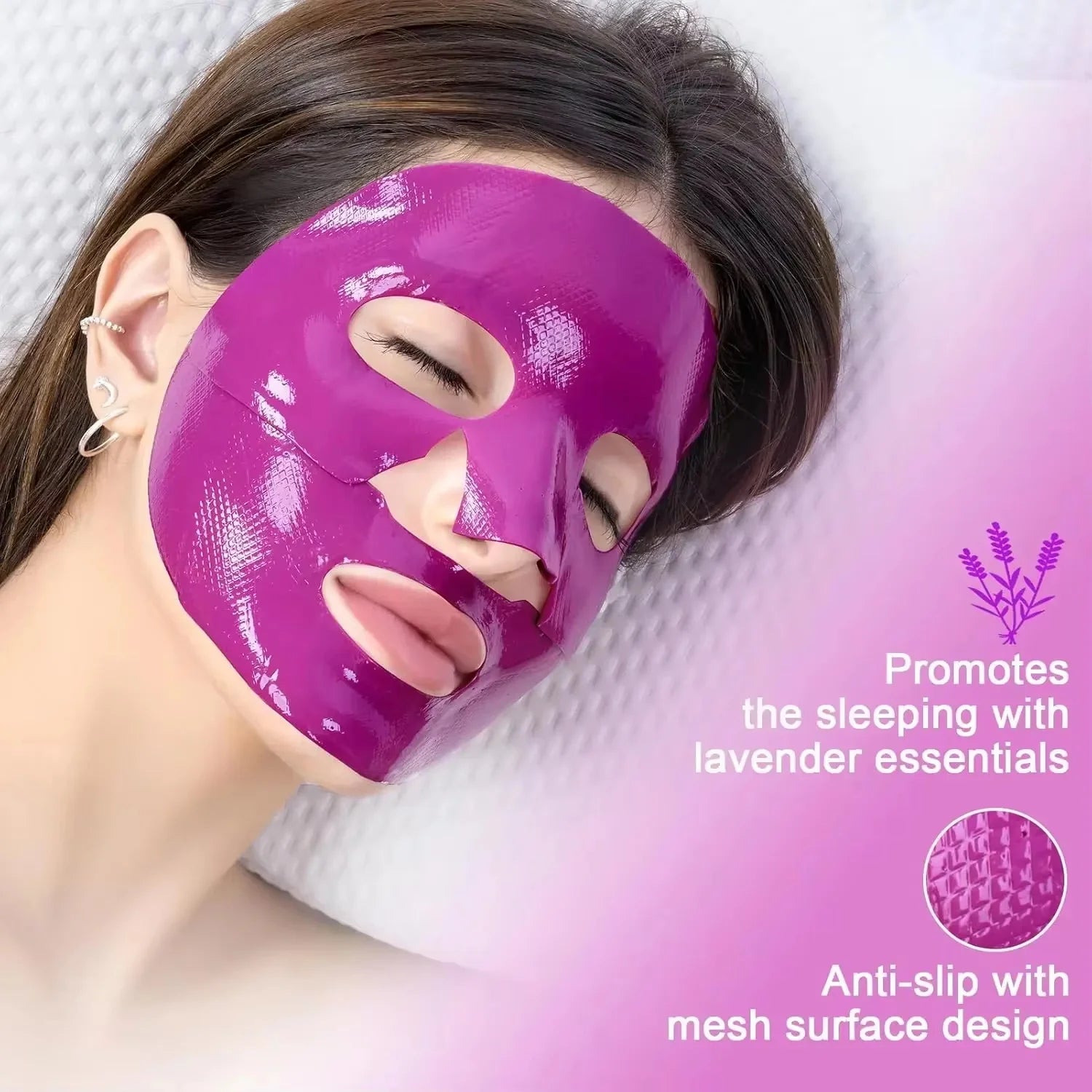Collagen Faded Wrinkle Facial Mask Lifting Firming Fade Fine Lines Firm Skin Whitening Moisturizing Lifting Skin Care Product Qme