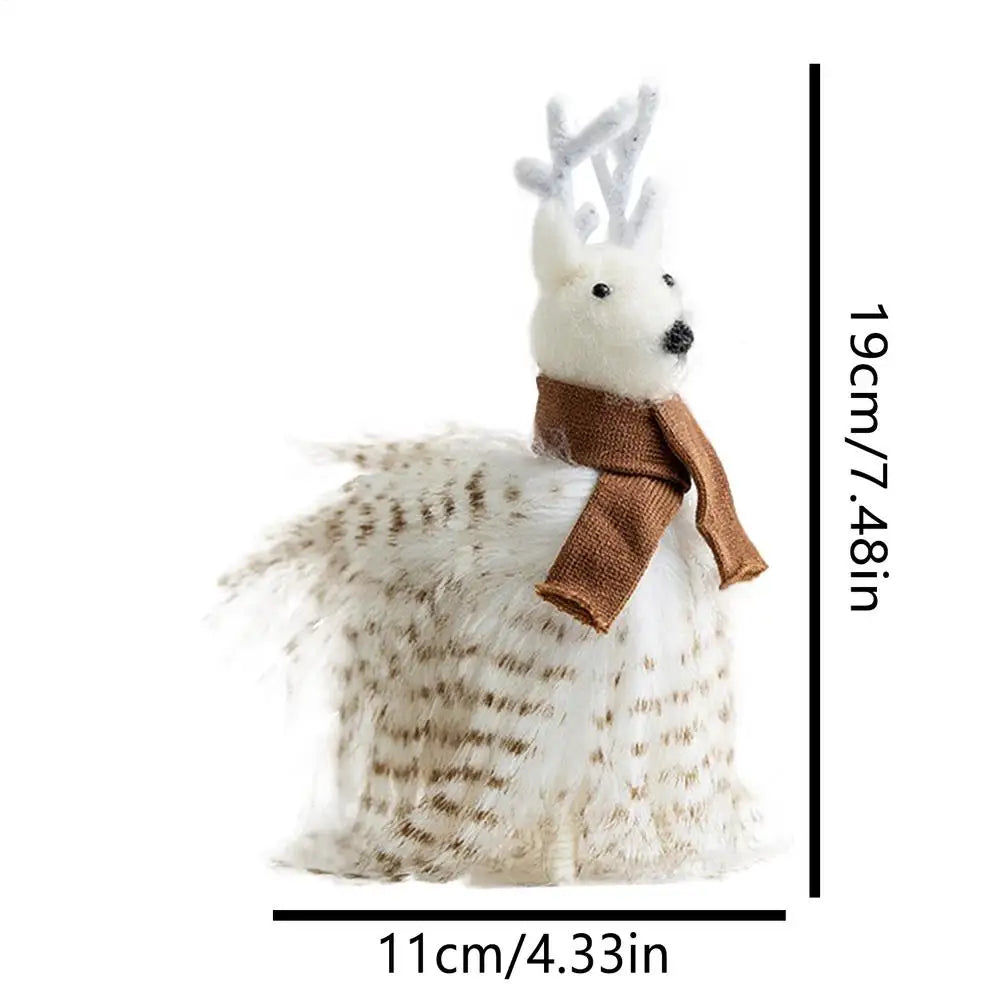 Christmas Ornaments Animals Felt Animal Ornament Festive Craft Qme C China Mainland