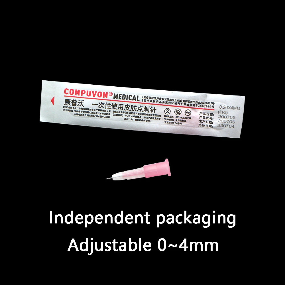 Adjustable Small Needle Disposable Medical Micro-plastic Injection Qme