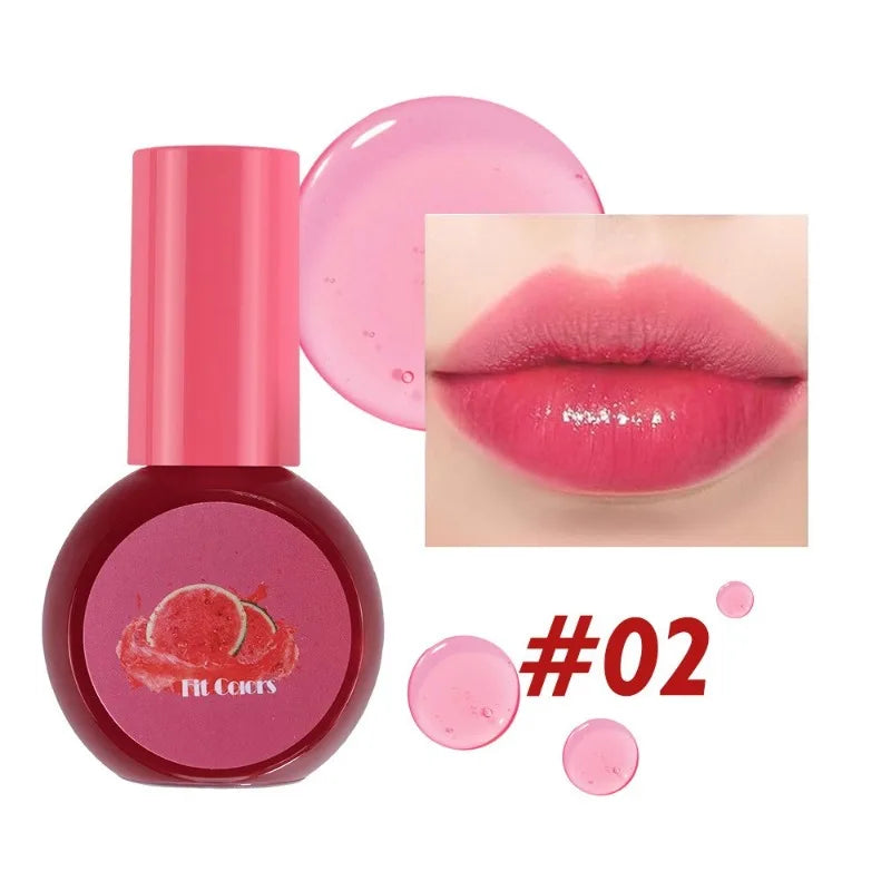 Cherry Juice Fruit Rouge Water 3in1 Cheek Color Eyeshadow Lip Tint Matte Long-lasting Rich Color Liquid Contouring Blush Liquid Qme 02