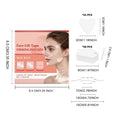 V Lift Face Sticker Invisible Makeup Adhesive Lift Face Tape Slim Patch Facial Line Wrinkle Sagging Skin Fast Pull Chin Tape Qme 01 China Mainland