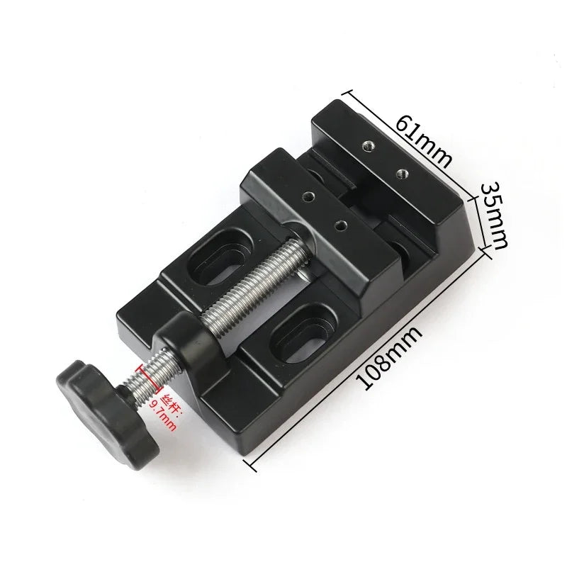 DIY Sculpture Craft Carving Tool Universal Jaw Bench Clamp Mini Drill Qme