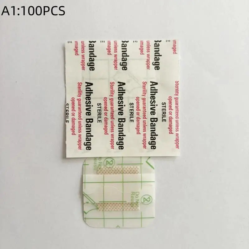 Band Aid 38 Transparent PU Waterproof Adhesive Bandages Travel Small Qme A1