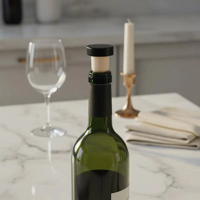 Wine Bottle Cork Stopper T Shaped Tasting Replacement Reusable Glass Qme