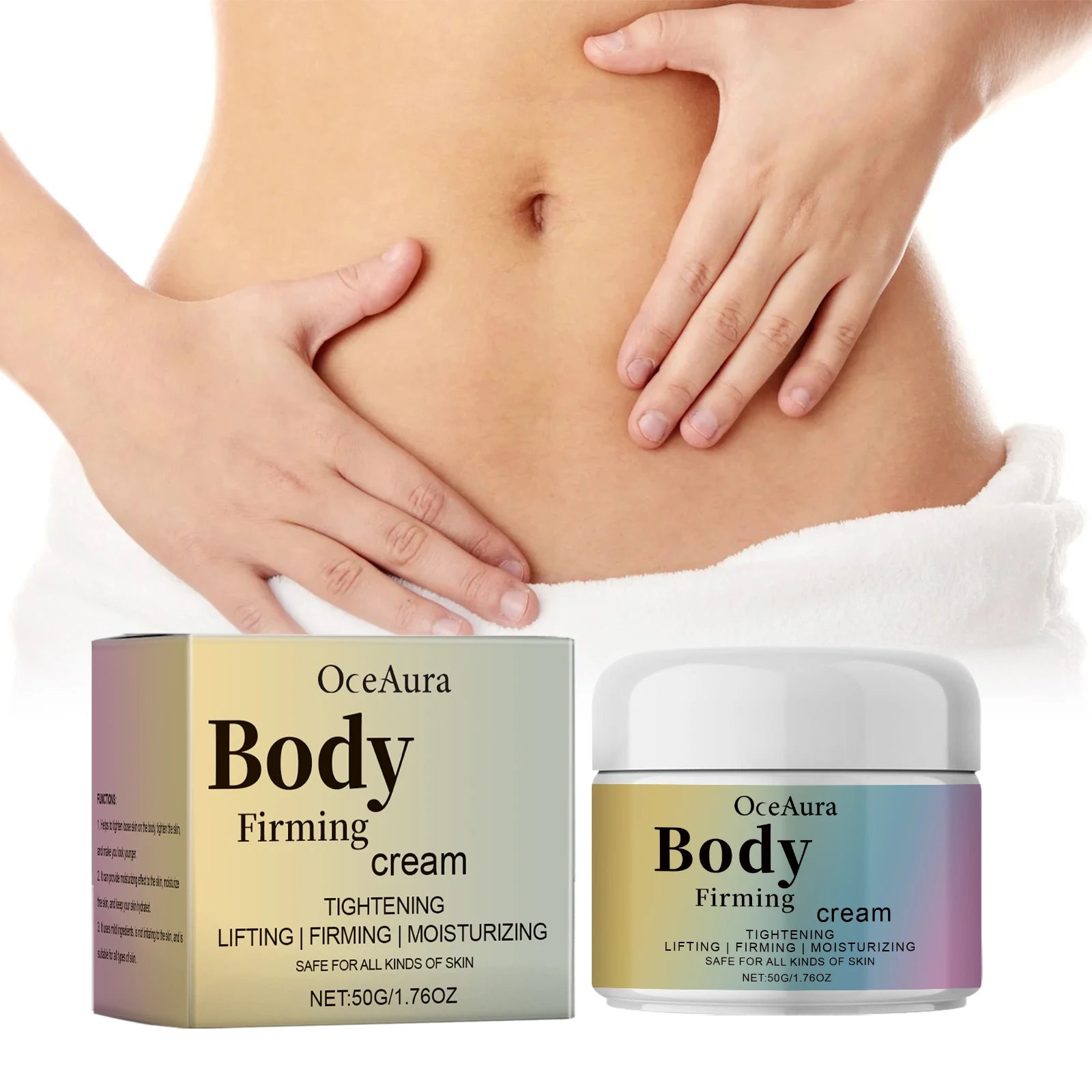 Moisturizing Body Cream Deep Hydrating Dry Skin Collagen Lifting Qme