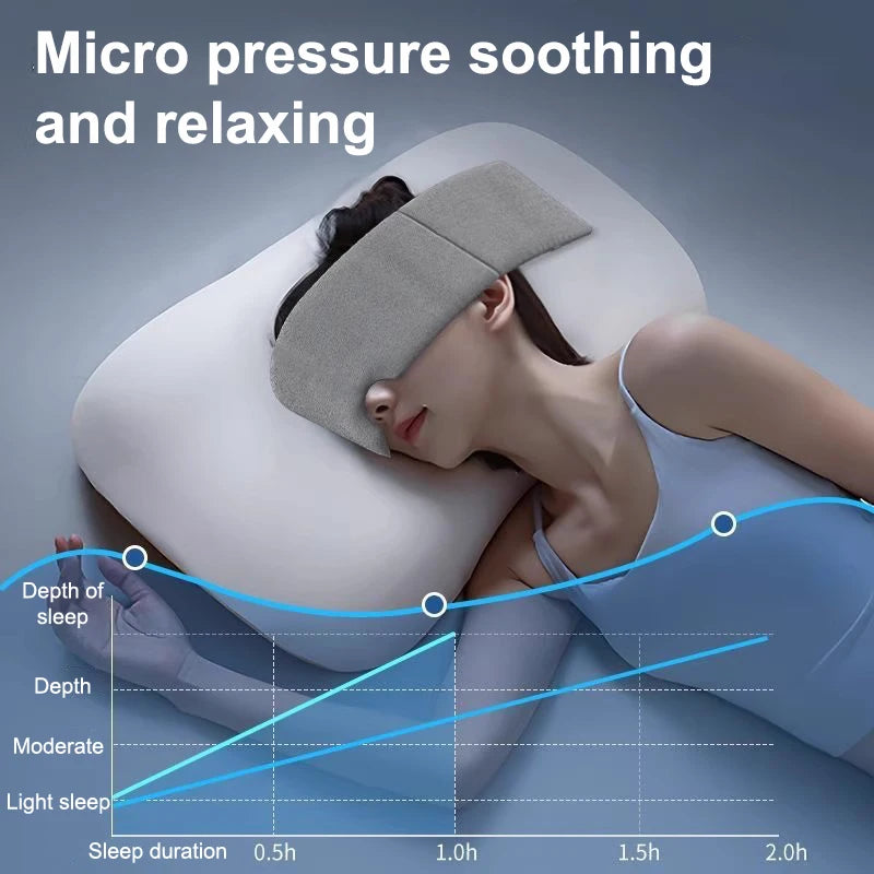 Weighted Gravity Eye Mask Comfortable Light-blocking Headband Deep Qme