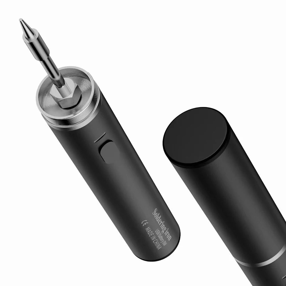 USB Soldering Iron 5V 8W Lithium Battery Portable Repair Welding Qme