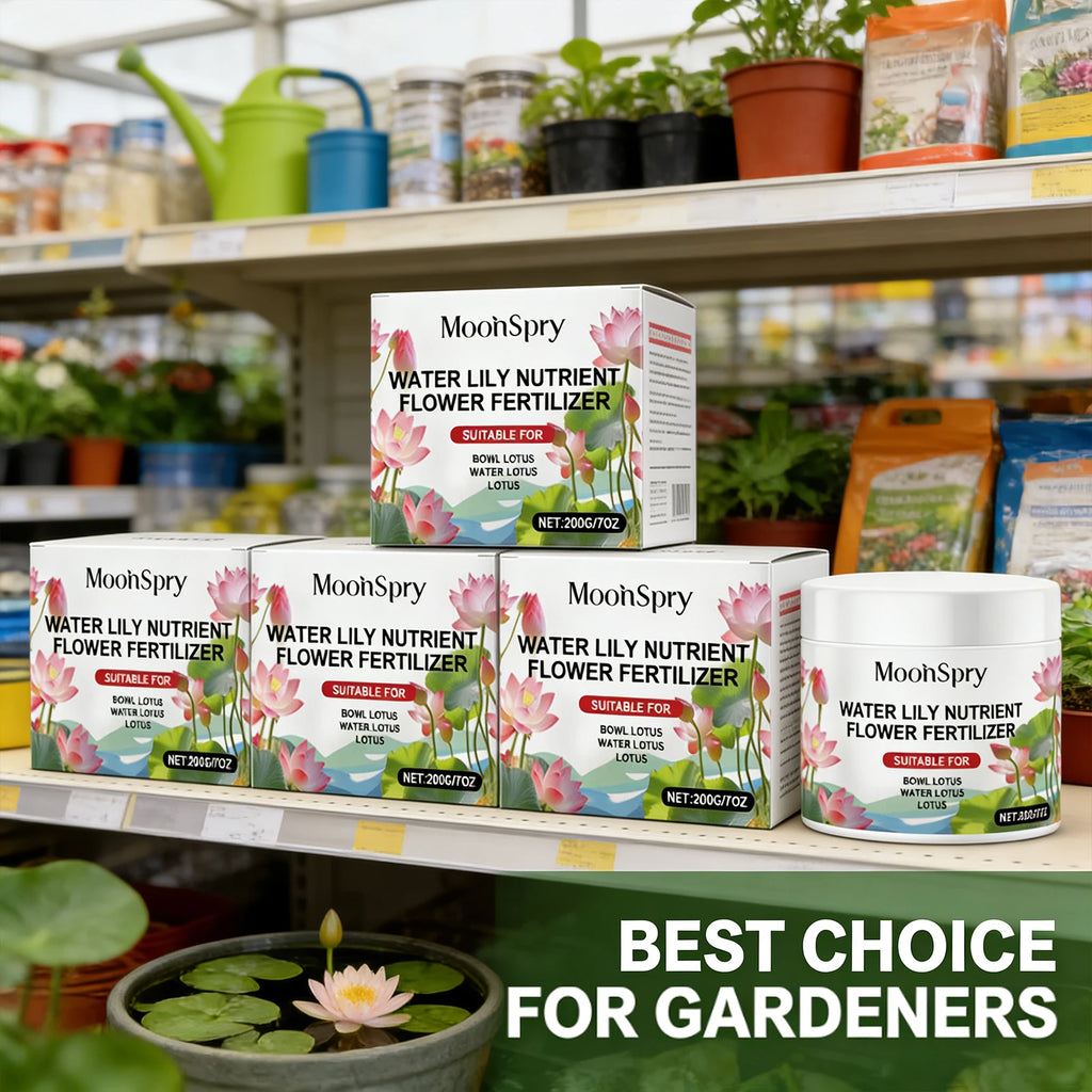 Water Lily Nutrient Flower Fertilizer Promote Root Growth Increase Flowers Number Improve Petal Luster Flower Nutrient Solution Qme