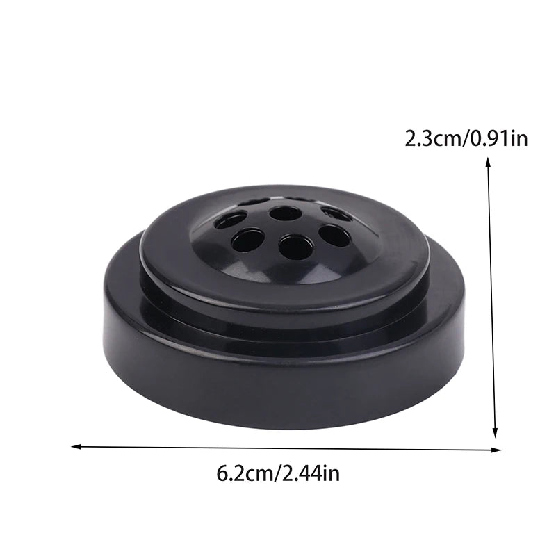 Desk Flag Stand Black Plastic Office Home Decor 8 Holes Mini Flagpole Qme Default Title