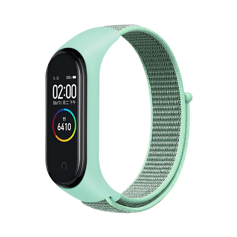 Durable Nylon Loop Watch Strap Freely Adjustable Velcro Xiaomi Mi