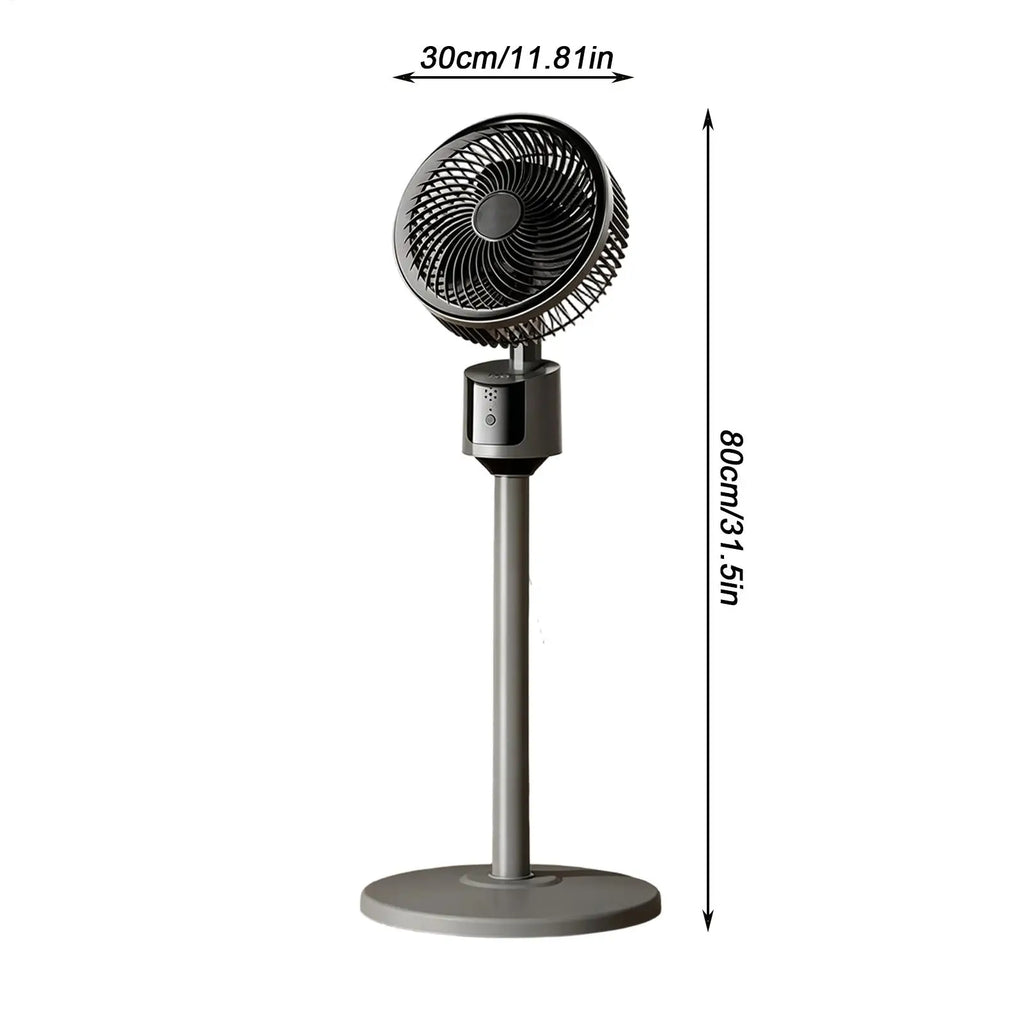 Fan For Bedroom Quiet 3-Speed USB Powered Large Room Standing Powerful Fan For Bedroom Study Office College Dorm Apartment Qme