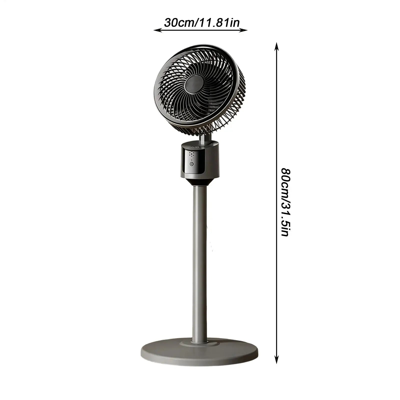 Fan For Bedroom Quiet 3-Speed USB Powered Large Room Standing Powerful Fan For Bedroom Study Office College Dorm Apartment Qme