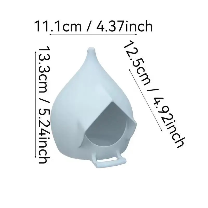 Garden Yard Patio Decoration Bird Feeder Hanging Outdoor Plastic Qme