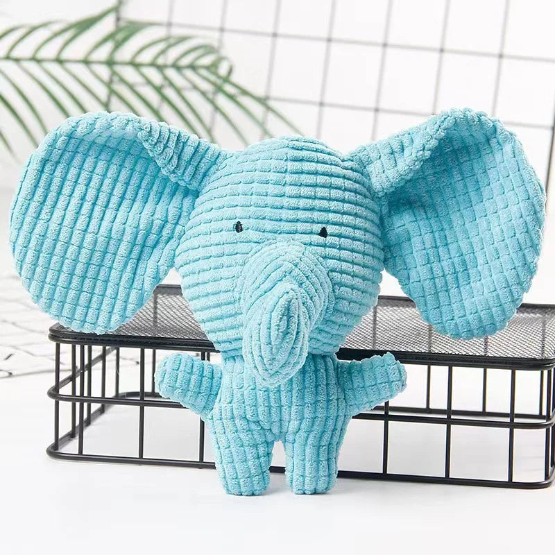 Lovely Sound-making Dog Playthings Corduroy Animal Chews Puppies Qme