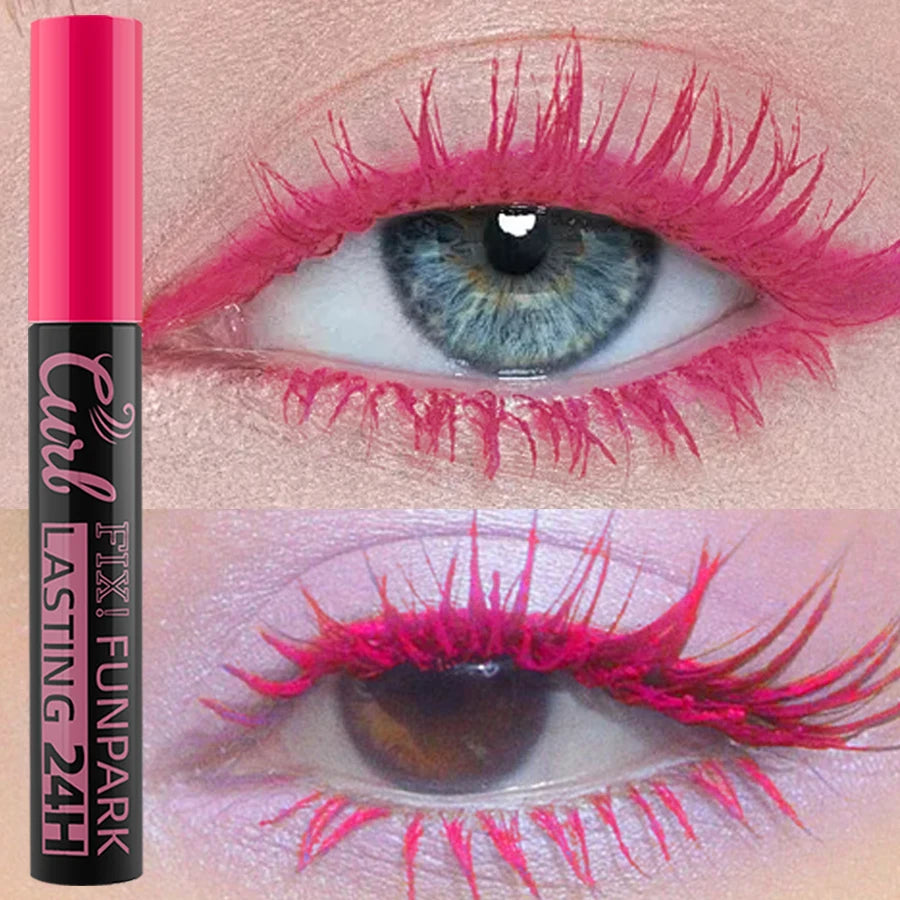 9 Mascara Thick Curl Waterproof Natural Eyelash Long Lasting Blue Qme 10