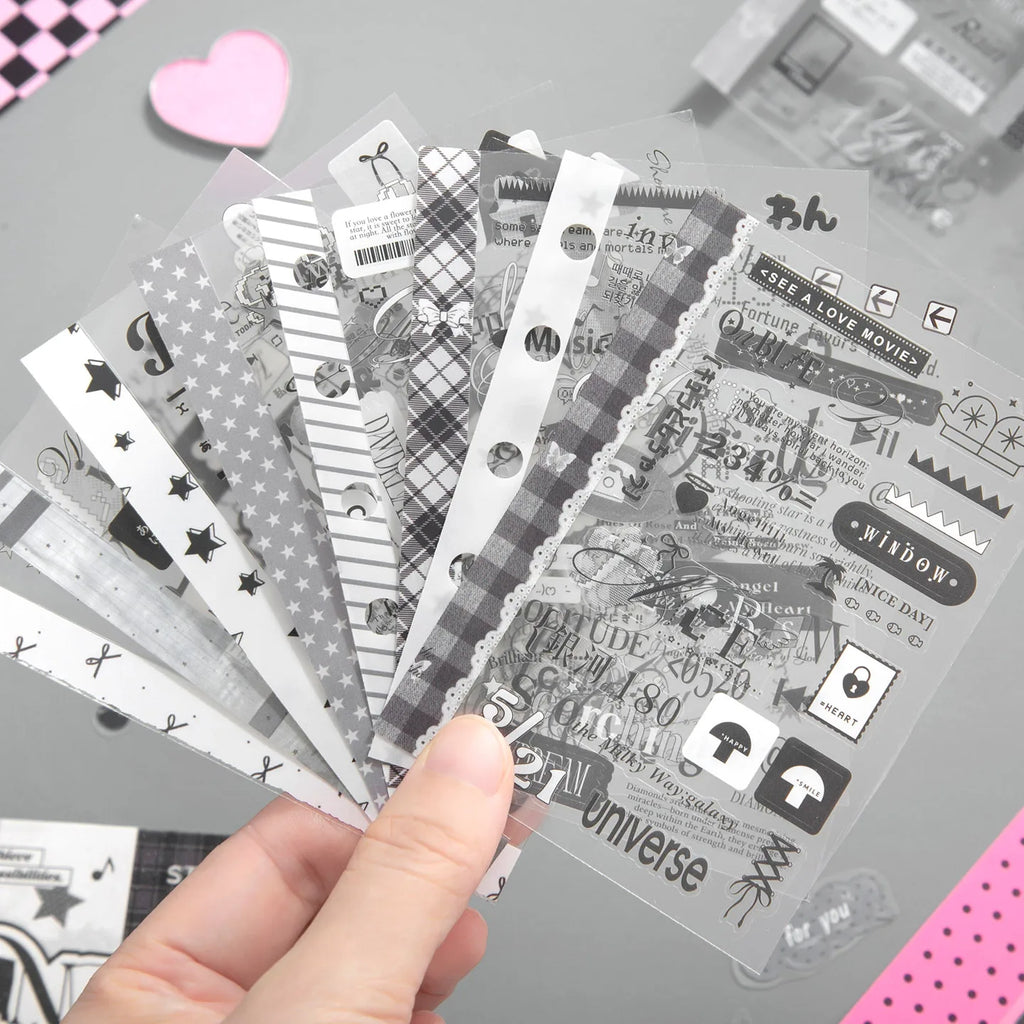20/40 Sheets Retro Cartoon Die cut Japanese Stationery Stickers book Decorative Scrapbooking Sticker handmade Journal Supplies Qme