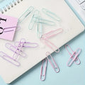 20 Macaron Colored Paper Clip Boxes Clips Qme
