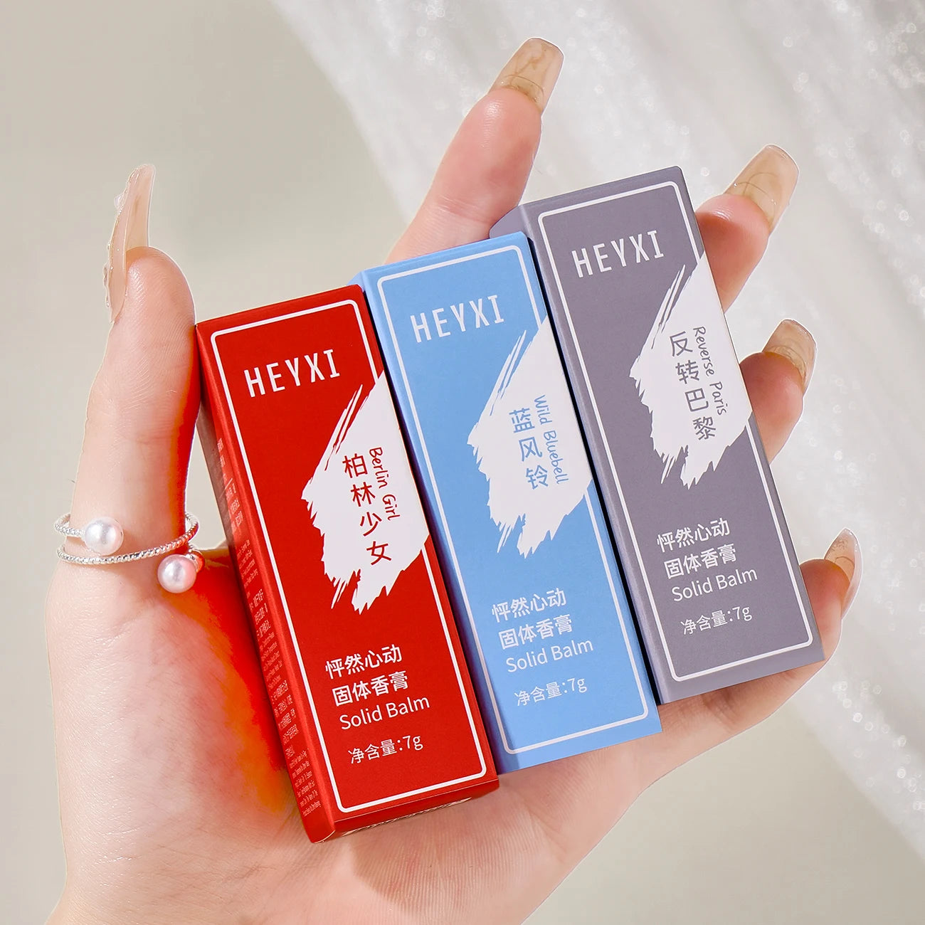 Heart Pounding Solid Ointment Lasting Fragrance Perfume Students Qme