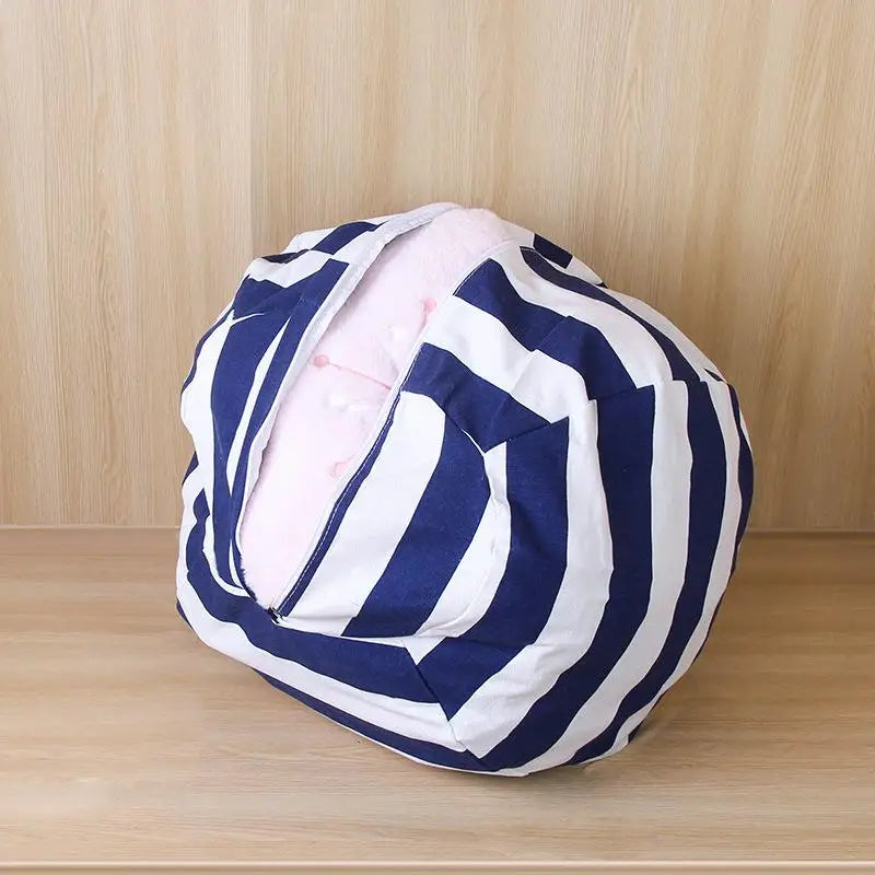 Large Capacity Plush Toy Storage Bag Sofa Home Decoration Children's Qme