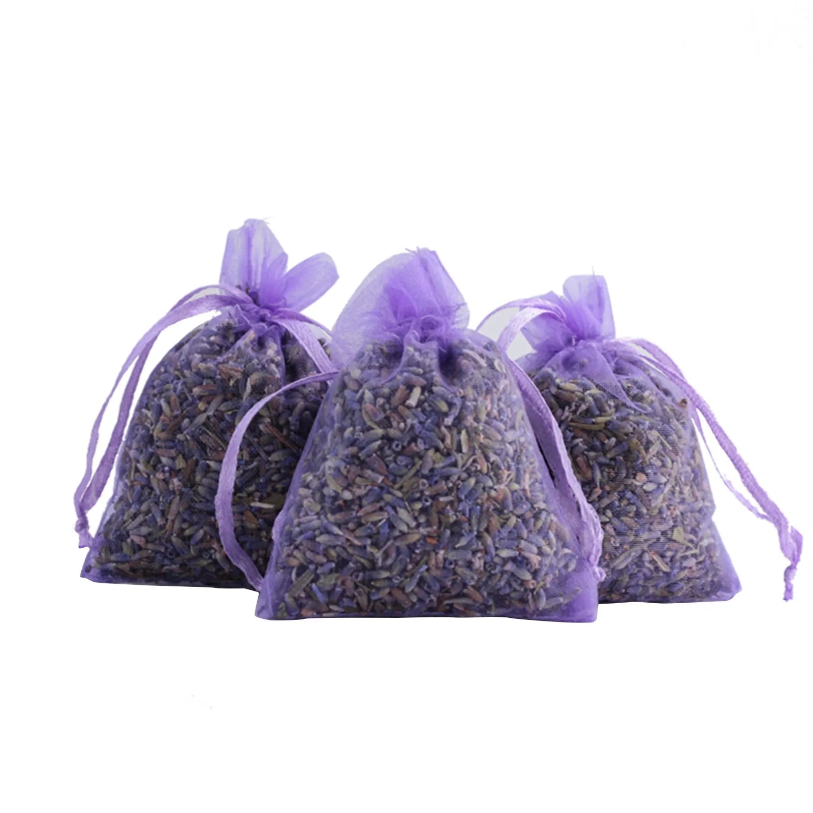 Home Cabinet Sachets Bags Natural Dried Lavender Sachets for Relaxing Sleeping Strong Smell Fresh Scents Car Air Fresheners Qme