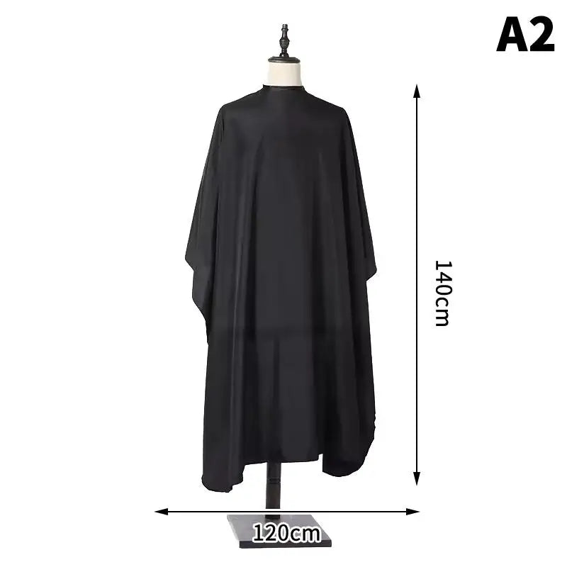 Professional Hairdressing Hair Cutting Cape Adjustable Snap Closure Qme A2