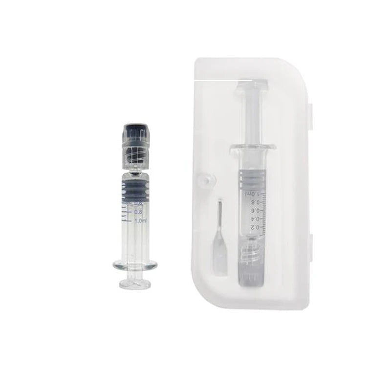 1ml Glass Syringe Borosilicate Glass Prefillable Syringe Optional Capacity Heat-resistant Reusable Borosilicate Glass Qme