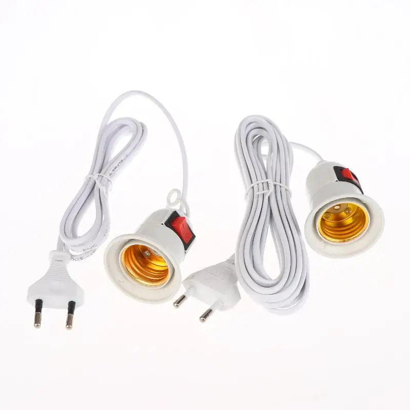 E27 One-piece Greenery Light Equipment 3 5M Power Cord EU Plug Qme