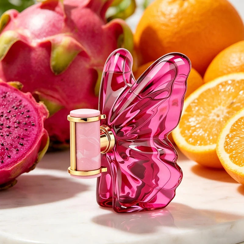 Luxury Butterfly Eau De Toilette Rose Jasmine Vanilla Long-lasting Qme