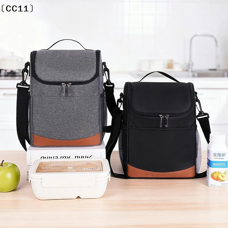 Large Capacity Insulated Lunch Tote Bag Leakproof Thermal Lunchbox Qme