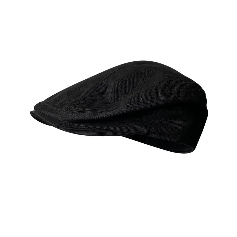 Korean Vintage Beret Cap Men Women British Painter Daily Travel Party Qme