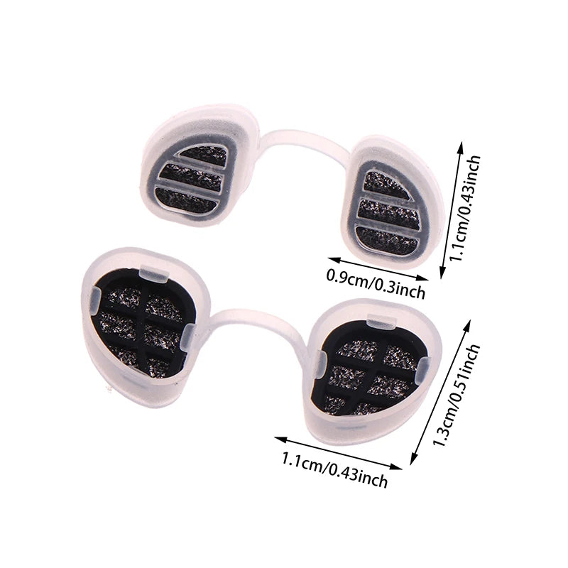 Comfortable Nose Invisible Nasal Filters Anti Air Pollution Pollen Qme
