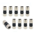 30 Pcs RG6 F Type Compression 2.7cm Snap Seal Plug Connector For Sky Satellite Virgin Cable L1 Qme 30pcs