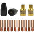 A02F-For Hobart Handler Welder 120 125 Flux Core Airless Nozzle Welding Nozzle For Miller Gasless Flux Cored Nozzle Qme Image Color
