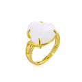 Maitreya Buddha Natural Jade Ring Tunable Religious Blessing Ring for Men and Women Buddhist Fashion Jewelry Accessories Gifts Qme WHITE resizable