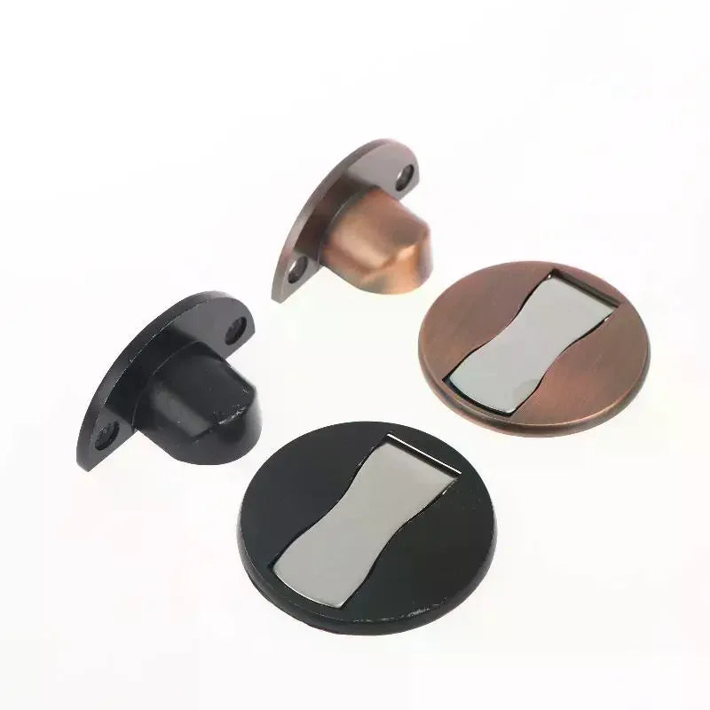 Punch Invisible Door Stop Strong Magnetic Household Bedroom Bathroom Qme