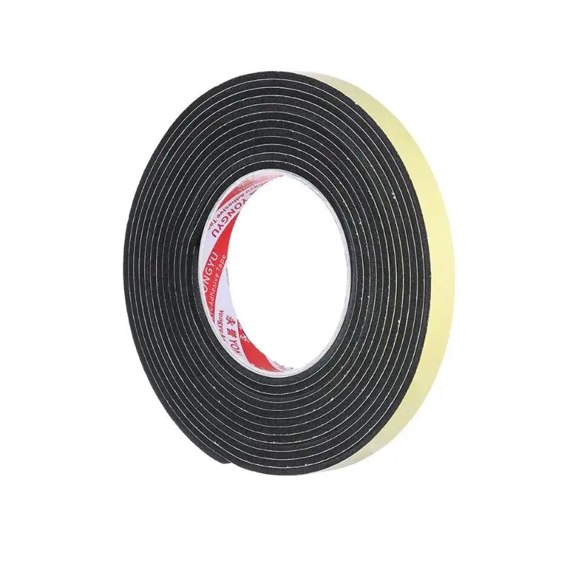 EVA Single Sided Foam Tape Multiple Thickness High Adhesion Shock Absorption Sealing Noise Reduction Home Use DIY Craft Mounting Qme 5mx15mmx3mm BT