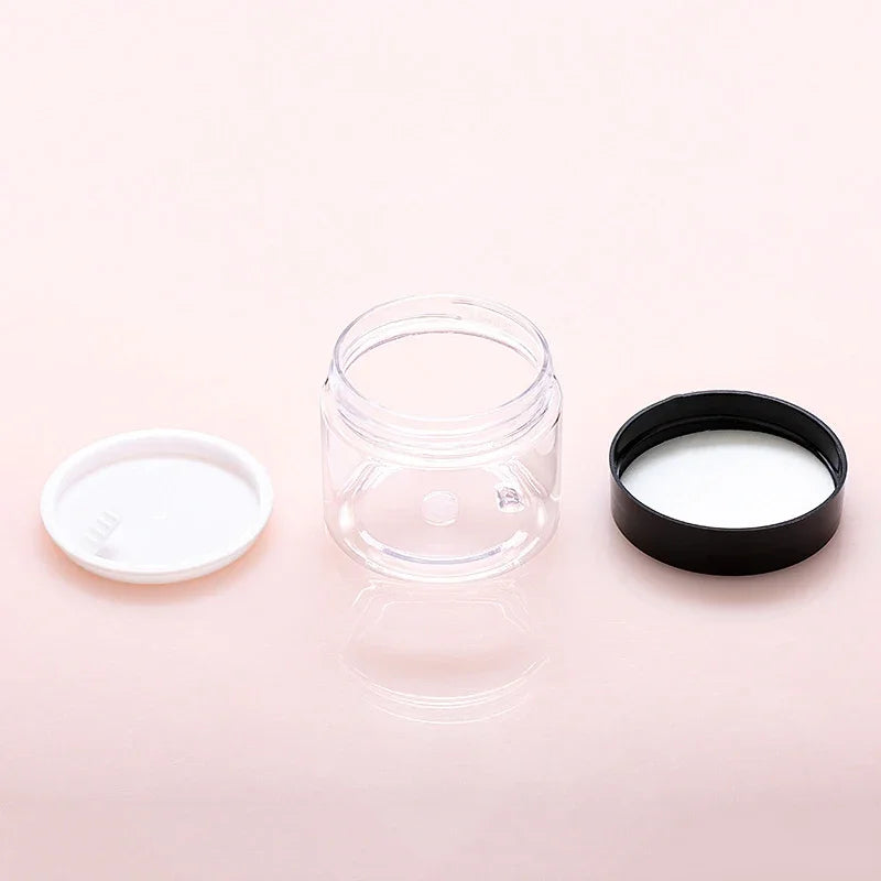 Travel Face Cream Jar Empty Plastic Cosmetic Makeup Bottle Qme