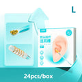 Ear Swabs Pick Double Headed Sticky Reusable Cleaner Soft Silicone Qme Large