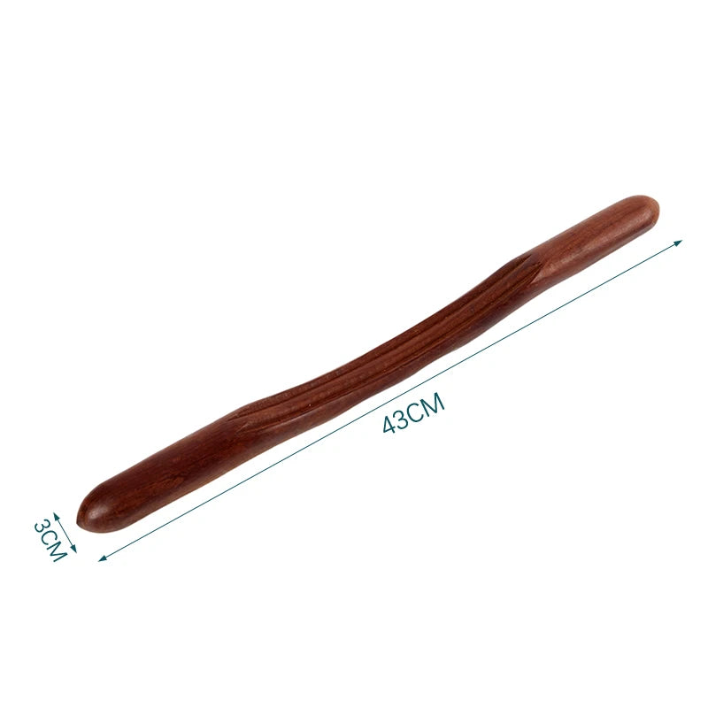 Massage Guasha Scraping Stick Tools Back Shoulder Neck Waist Leg Qme 43CM