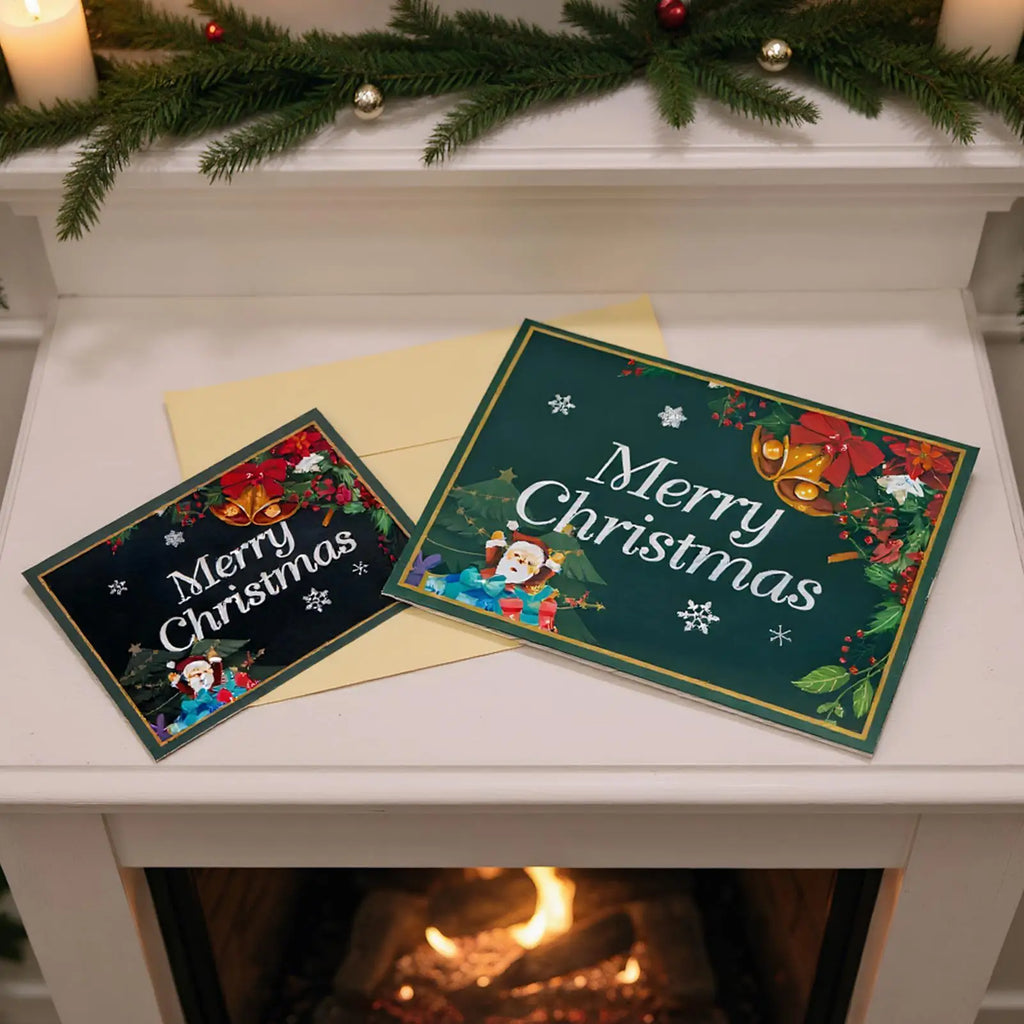 Christmas Greeting Cards Creative Giftcards 3D Merry Christmas Giftcards For Friends Women Boys Girls Youth Teens Grandma Qme